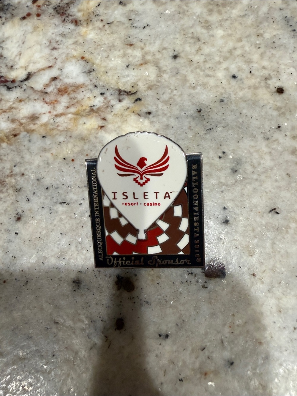 Isleta Casino Balloon Fiesta pin